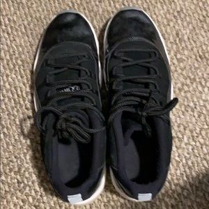 Air Jordan 11 Baron Black Low size 12.